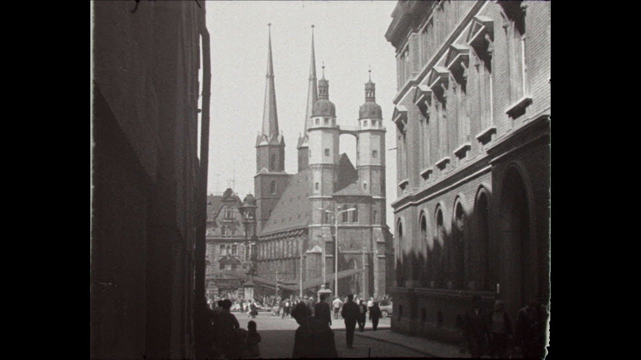 (alter Upload, siehe Beschreibung) Halle (Saale) auf 16-mm Negativ