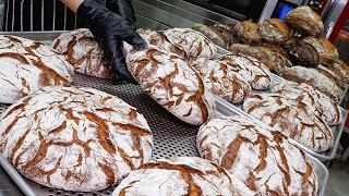 Street Food in Korea! healthy bread How to make bread and baguettes - Korea street food / 서울빵맛집 빵을집다 by 딜라이트 Delight 17,648 views 2 months ago 26 minutes