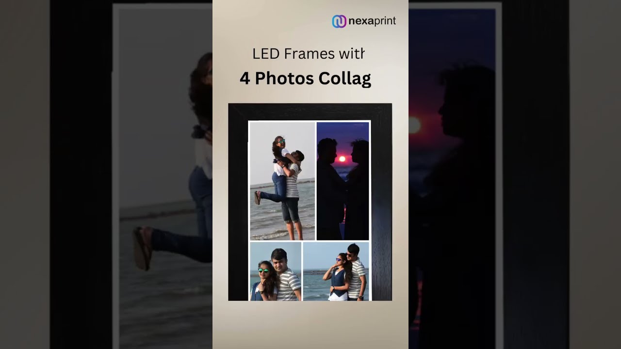 Nexa Print LED Frames With Photo Collage