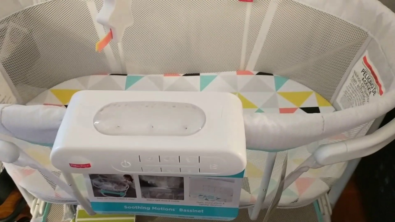 fisher price smart connect soothing motions bassinet