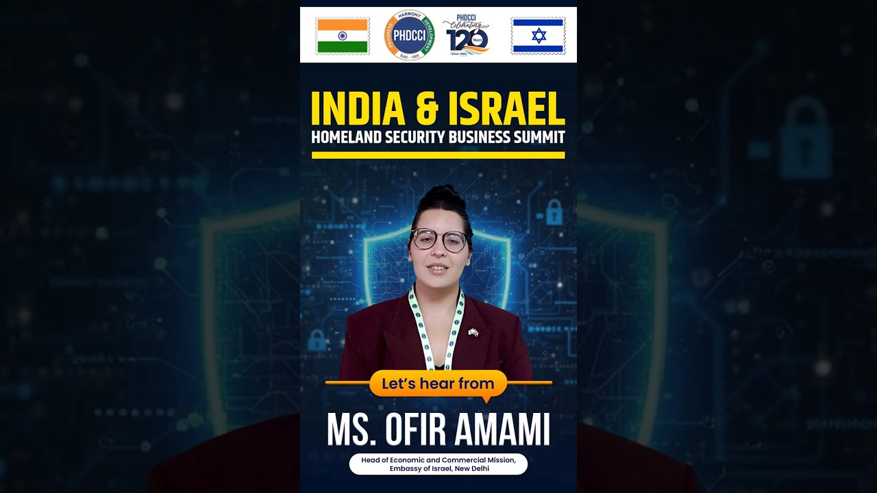 Ms. Ofir Amami, Head of the Economic & Commercial Mission, Embassy of Israel, shared her insights