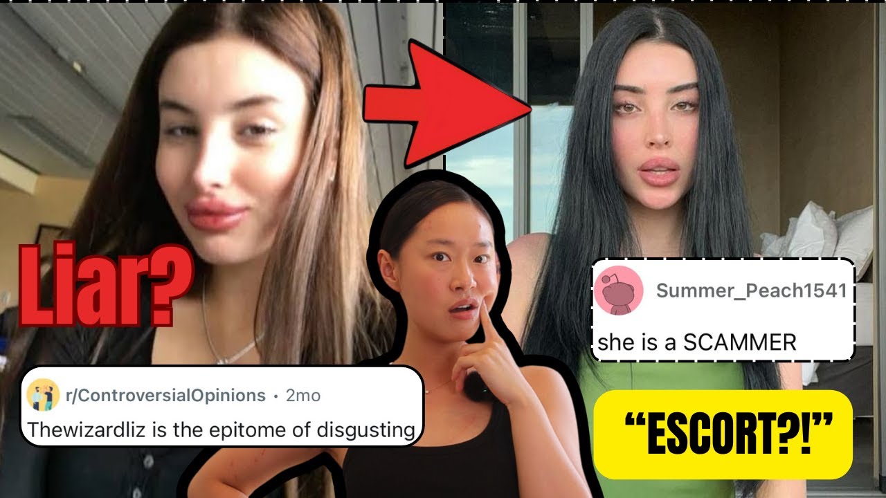 Волшебница Лиз — САМАЯ «БЕЗУМНАЯ» женщина на YouTube. (Проблема с Wizliz 🍵)