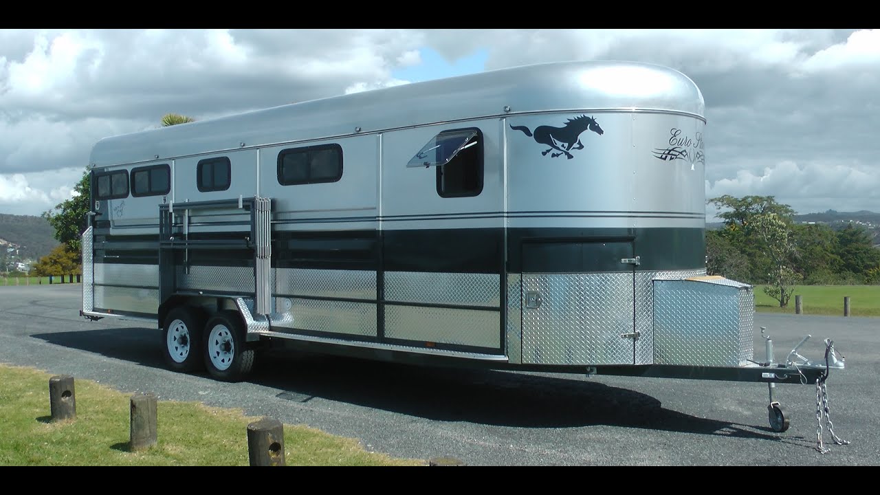 Luxury Horse or Bike Float/Caravan YouTube