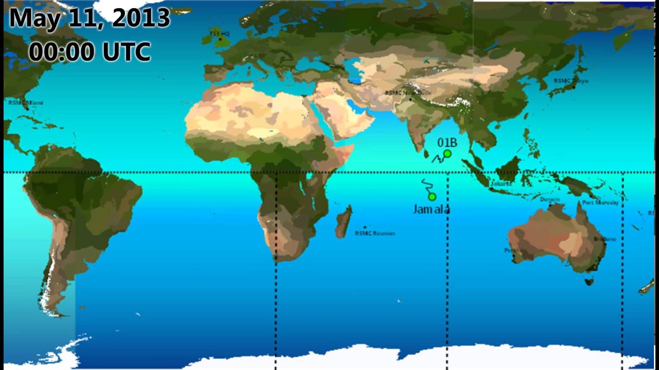 Tropical Cyclone 01B - Update 1 (May 11, 2013) observation ps4