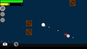 Clickteam Fusion | Random top-down shooter game demo