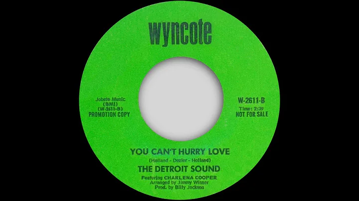 The Detroit Sound Featuring Charlena Cooper - You ...