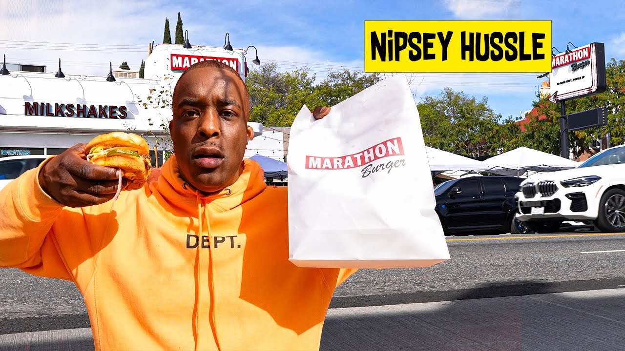 Burger In Rapper This Rapper Has The BEST RESTAURANT In L.A | MARATHON BURGER - YouTube