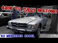 $20K to restore! Beautiful &#39;82 Mercedes 380SL. What does the CAR WIZARD find that costs so much?