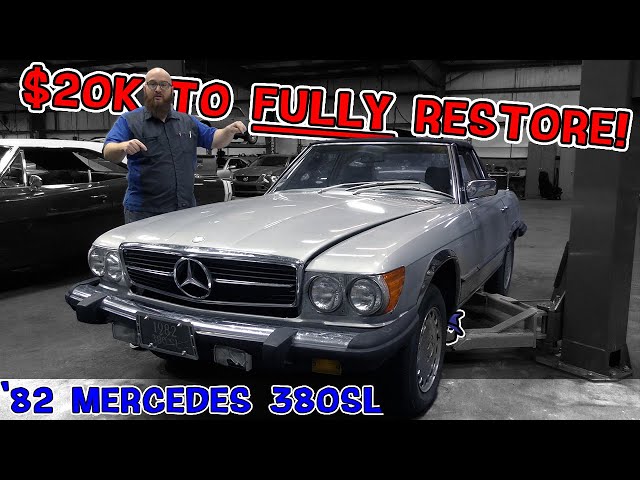 $20K to restore! Beautiful '82 Mercedes 380SL. What does the CAR