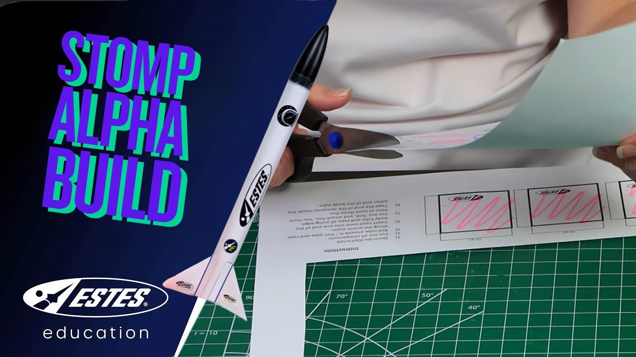 Stomp Alpha - Air-Powered Classroom Rocket Kit for STEM Learning
