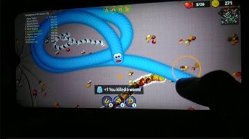 Worms Zone.io - Gameplay Walkthrough Part 1 ( iOS , Android ) #gaming