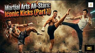 Martial Arts All-Stars Their Legendary Signature Kicks Part 1 4K