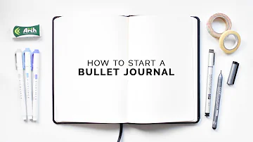 How do you start a bullet Journal for beginners?