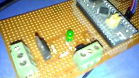 STM32F103 Keil based Bluepill LED Fading exmaple using PWM