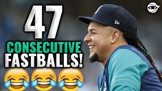 ALPHA Pitcher: Castillo finishes with 47 CONSECUTIVE Fastballs!