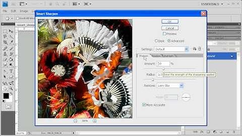 2.14 Sharpening Images: Adobe Photoshop CS4 Video