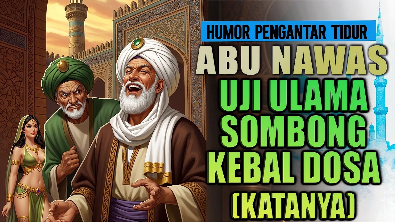 Abu Nawas Jebak Ulama Sombong Yang Katanya Kebal Terhadap Dosa Dengan Janda Cantik || TAWA NAWAS HD