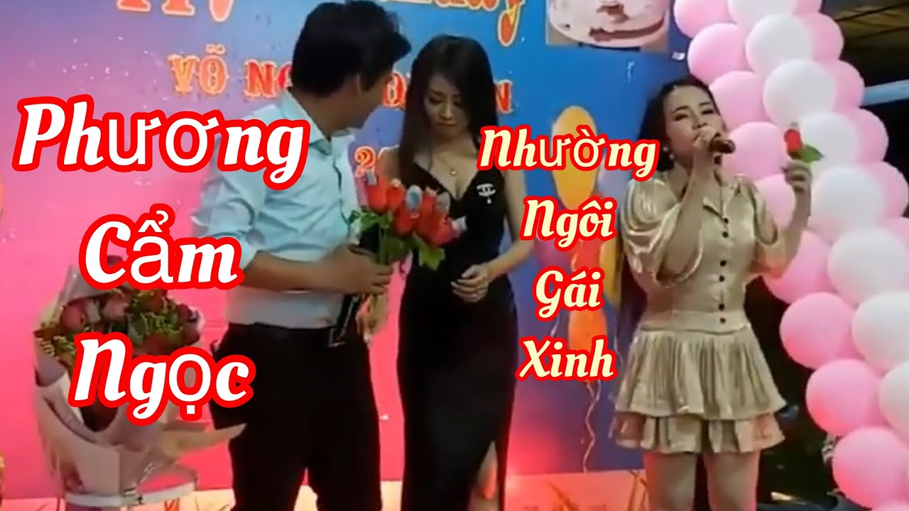 PHƯƠNG CẨM NGỌC Đang Hát Xuất Hiện Gái Xinh YouTube