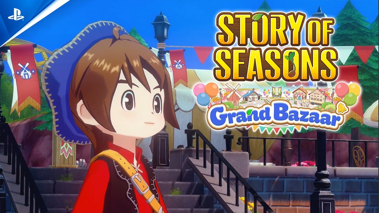 Story of Seasons: Grand Bazaar - Announcement Trailer | PS5 Games