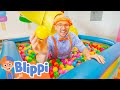 Blippi’s Day of Color Play | Trick or Treat | Spooky Halloween Stories For Kids