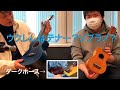 【ウクレレ】テナーとソプラノどっちがいいの？エンヤvsハングルース＆アリア　Enya EUT-MS vs HangLoose vs ARIA AU-1