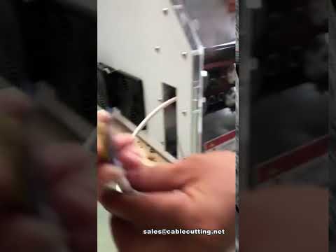 Automatic Round Sheath Cable Stripping Machine for 5 Inner Core Wire Processing