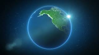 4k abstract world map alpha hitech 3d mosaic textured background fx seamless loop clip