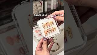 Buy 2 Get 2 Free ✨Packing 4 press-on nail sets for Lauren in Los Angeles 💅 #pressonnails #nailart