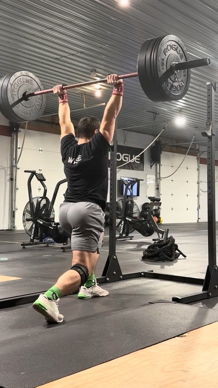Split Jerk; from the Rack - YouTube