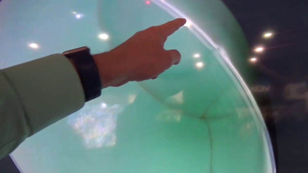 Sharp 8K Interactive Museum Display at CES 2020