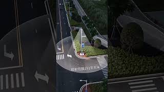 Smart city with smart streetlight poles