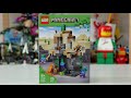 LEGO Minecraft 21587 Zombie Dungeon - LEGO Speed Build Review