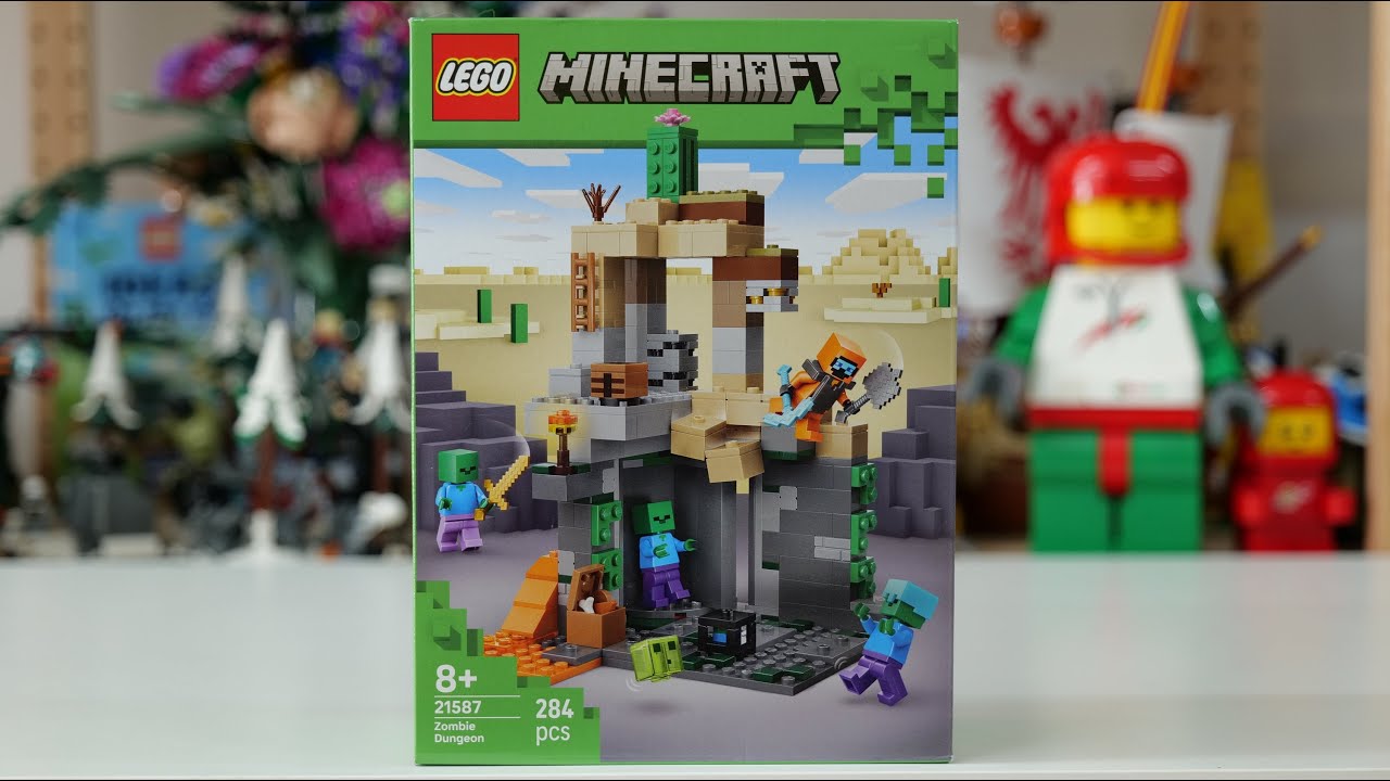 Конструктор LEGO Minecraft Подземелье зомби (21587) купить в