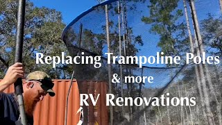Fixing a Trampoline & More RV Renovations by The Mess RV Homestead 215 views 1 year ago 11 minutes, 4 seconds