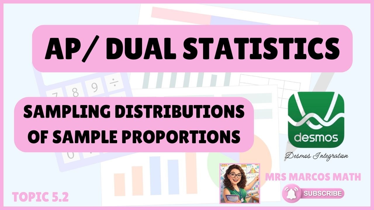 Topic 5.2 AP Dual Statistics - Sampling Distributions of Sample ...
