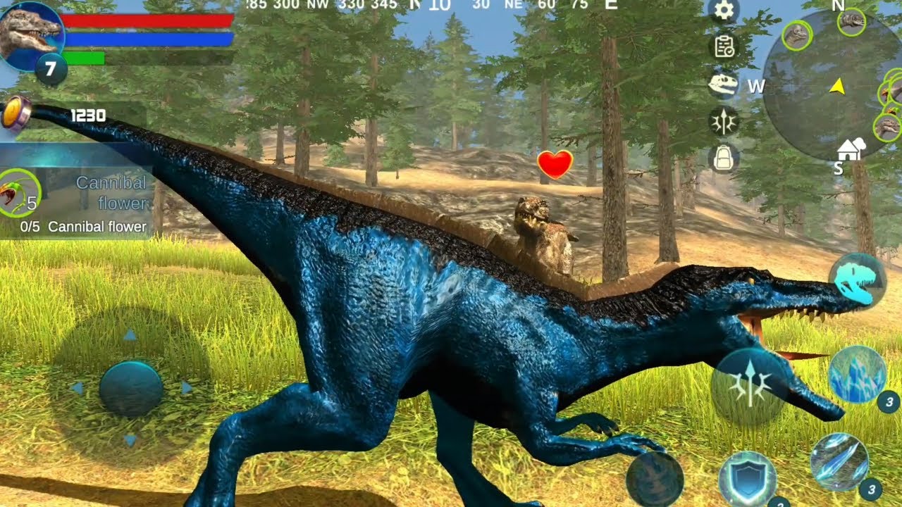 Jogo de Dinossauro Para Celular Baryonyx Simulator Android