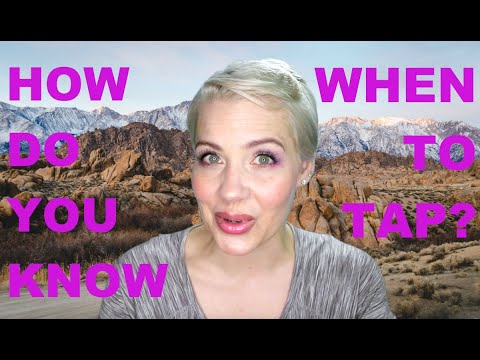 EFT: how do you know when to tap?