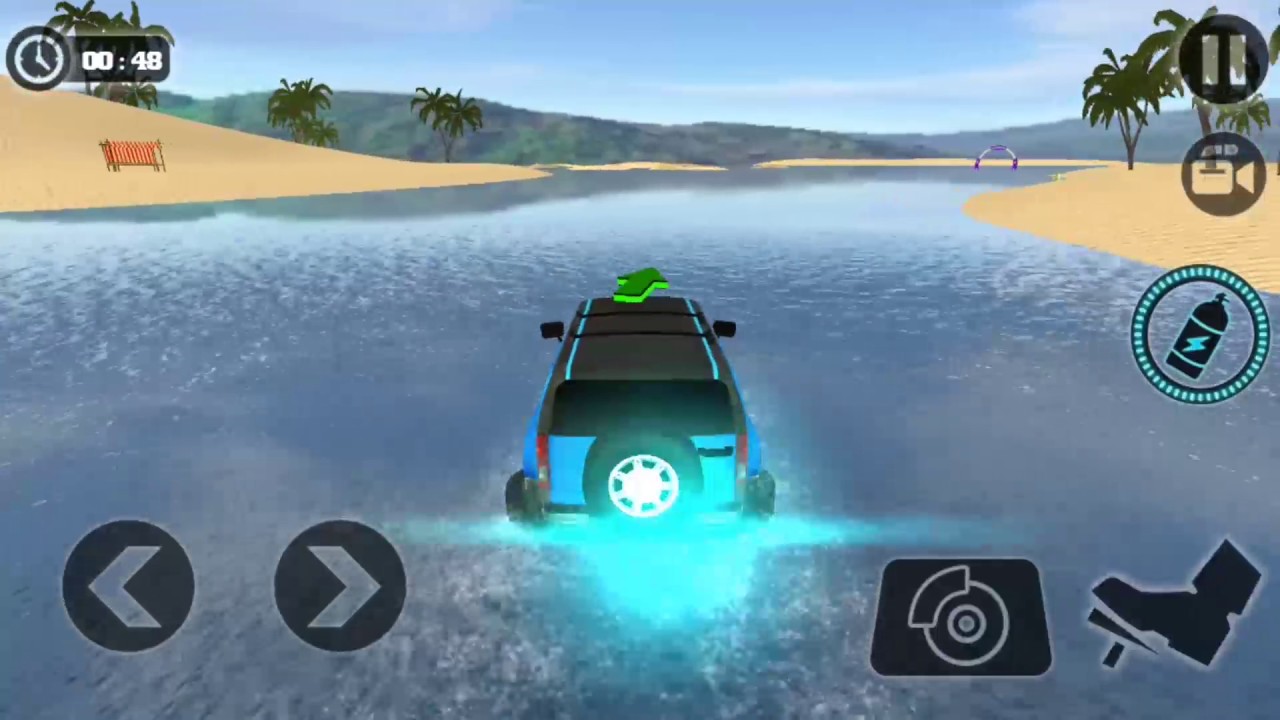 Water Surfer Jeep Driving Android Gameplay FHD