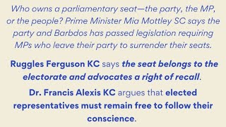 Who Owns the Seat? Party, MP, or People? The Constitutional Debate Continues.