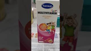 المن يستخدم علاج multivitamin شراب هانسل (أفضل علاج مقوي عام للأطفال ملتي فيتامين للرؤية والشعر