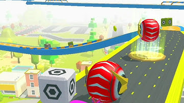 Action Balls: Gyrosphere Race SpeedRun Gameplay Level 591 to 592