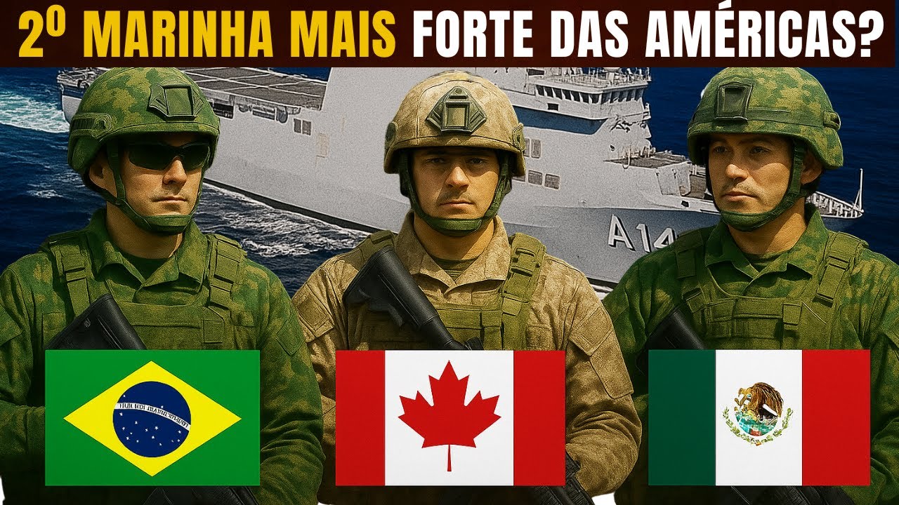 VOCÊ SABE qual é a 2º MARINHA mais PODEROSA das Américas