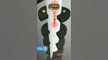 🕹️ Helix Jump Level 19: The Ultimate Spiral Adventure 🌈 #helixjump #gameplay #shortvideo #puzzle #yt