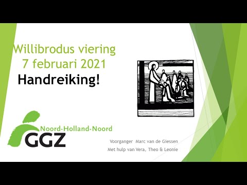 Zondagsviering Willibrordus gemeenschap in Maatwerk te Heiloo door geestelijk verzorger GGZ NHN.