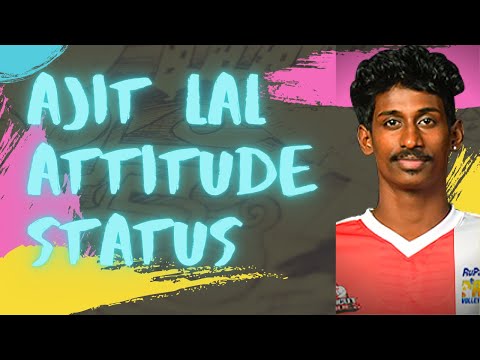 😎Ajit lal Chandran Attitude Status😎 | Volleyball Status | #volleyshort #ajitlal #indianvolleyball