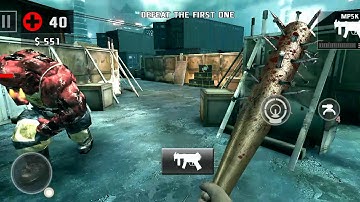 dead trigger #1 killing First One Boss