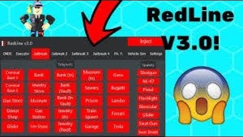 How To Cheat JailBreak Redline V3.0 [New Update]