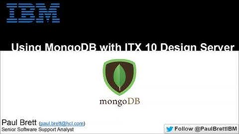 Using the MongoDB example with IBM Transformation Extender 10 Design Server