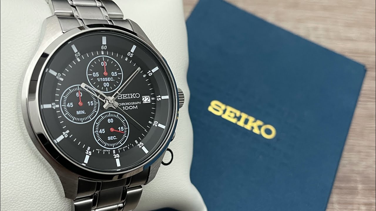 Seiko Chronograph Men's Watch SKS539P1 (Unboxing) @UnboxWatches - YouTube