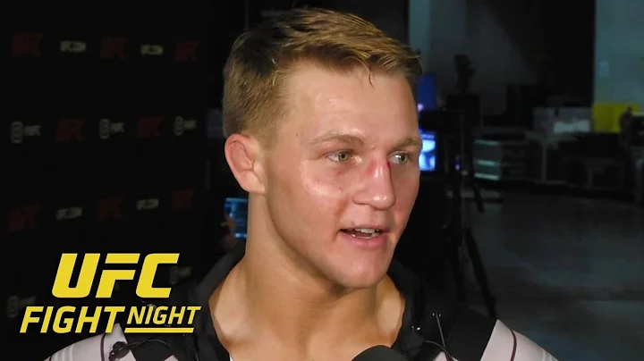 Francis Marshall won his UFC debut with a heavy he...